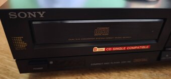 CD přehrávač Sony CDP-750(88-89), převodník TDA1541 ,čti po - 3
