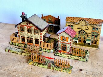 Vláčky-domečky, J.De.P.,Francie, 1930, k rozchodu O - 3