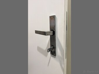 INTERIÉROVÉ DVEŘE, levé, bílé, 60 cm, včetně kování - 3