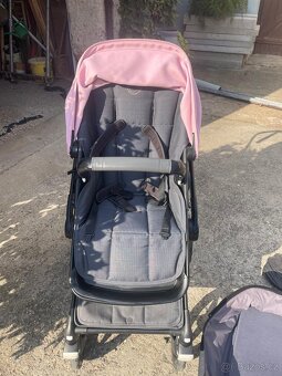 Bugaboo Cameleon 3 – kombinovaný kočárek (růžová stříška) - 3