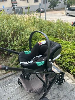 Kočárek ABC Salsa 4 Air hnědý - málo používaný - 3