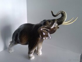 Porcelánový slon - DUX. - 3