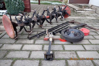 vari - rotavátor 120 cm + vodící kolo + brzd. radlička - 3