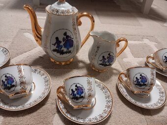 Krásný Starý čajový servis - 3