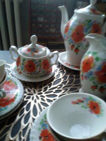 Starožitný porcelánový servis - 3