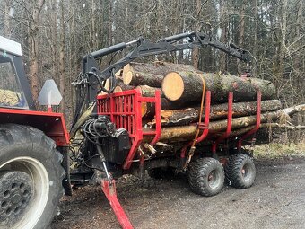 Traktorová vyvazečka - 3