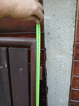 Dvoukřídlá vrata + vrátka - 3