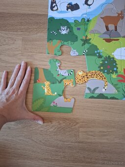 Maxi puzzle divoká zvířátka - 3
