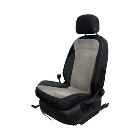 Sedačky černá látka šedá alcantara VW Tiguan 5NB 2 gen. 21 - 3