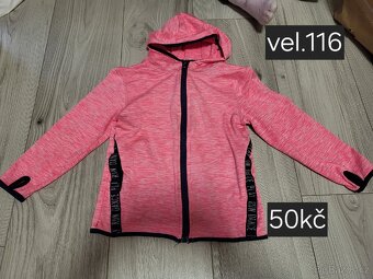 Oblečení na holku vel.116 - 3