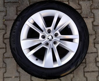 Alu kola originál Škoda Karoq 5x112 R17 Triton - 3