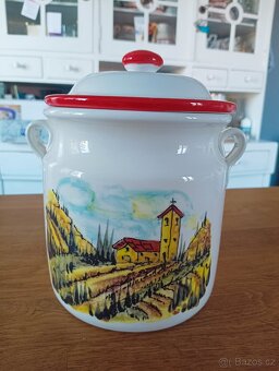 FAJÁNS DÓZA MAESTRI ARTIGIANI CERAMICA TOSCANA - 3