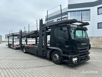 Iveco Stralis, 460 + přívěs autotransportér - 3