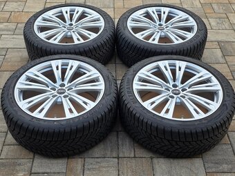 originál alu AUDI A8 (D5) 9x20" 5x112 s pneu 265/40 R20 - 3
