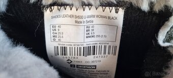 Zimní kotníkové boty Quecha s membránou Waterproof vel.40 - 3