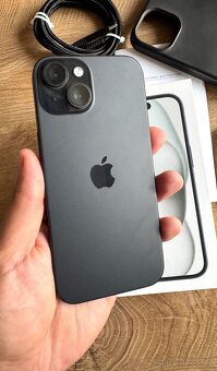 Apple iPhone 15, 128 gb, černý, ZÁRUKA - 3