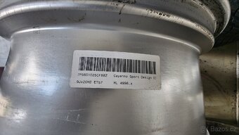 ALU disky Porsche Cayenne 9J R20 ET57 - 3