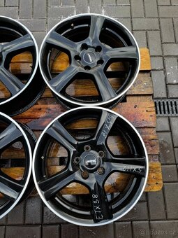Alu kola, disky r17 5x112 Autec Black Polished - 3