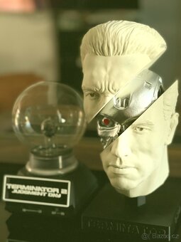 Terminator bust 1/2 plasma koule - 3