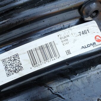 Disky na Citroen, Fiat, Opel 6.5Jx16 ET47 č. AF82 - 3