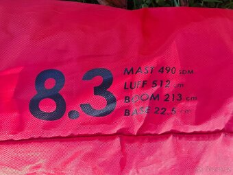 Plachta Vandal Mission 8.3 2-cam windsurf - 3
