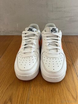 Nike Air Force 1 '07 Sray Paint Orange Swooth - 3