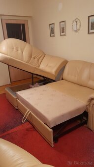 Kozena sedaci souprava - 3