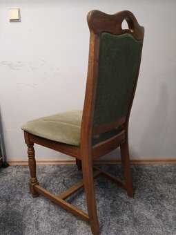 Jídelní židle z masivu 6 ks - 3