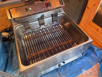 Gastro friteza stolní 30l REDFOX langoše, koblihy, ryby - 3