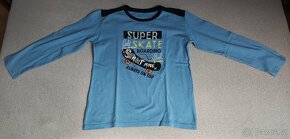 Chlapecké trika dlouhý rukáv 2x 134 - 3