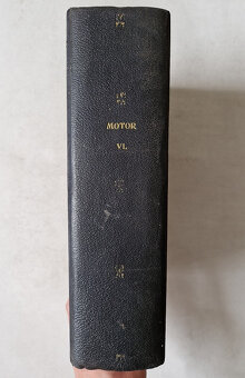 Svázaný ročník VI. časopis Motor (Motocykl) 1927 veteráni - 3