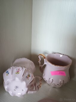 Růžový porcelán dekor Lenka - 3