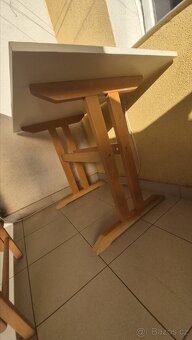 Psací stůl v dobrém stavu. - 3