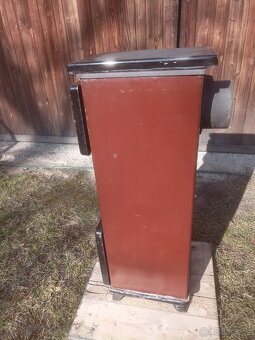 Kamínka na uhlí - dřevo - 3