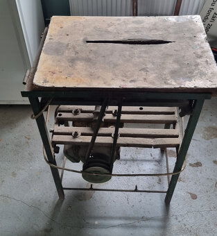 Cirkulárka - konstrukce - stolní pily - 3