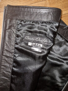 Kožená minisukně - 3