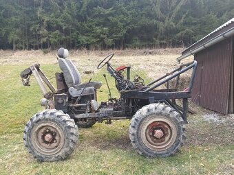 Traktor domácí výroby 4x4 - 3