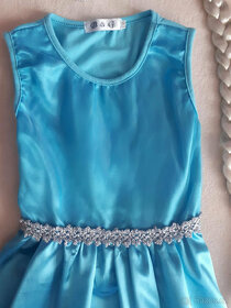Frozen-Ledové království, Elsa-kostým (šaty,plášť) a doplňky - 3