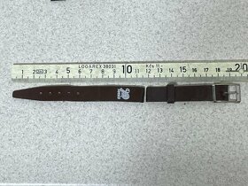 Staré kožené řemínky -pásky k hodinkám Prim  - 10 ks - 3