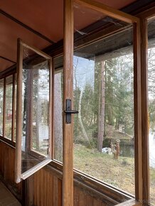 Okna fix+dveře dřevěná - 3