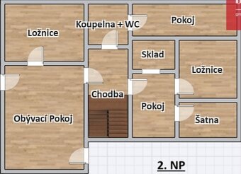 Pronájem RD 8+1 v Ostravě Porubě/Pustkovci - 3
