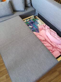 Rozkládací pohovka s úložným prostorem ANGSTA IKEA - 3