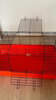 Klec pro králíka + přepravka a příslušenství - 3