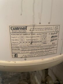 Prodám elektrický bojler 120l - 3
