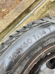 Pneu 185/60 R14 Polaris 5 + plechy - 3