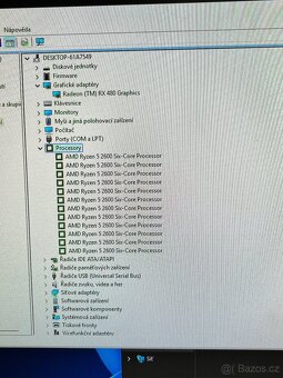 ## 💻 Herní PC – Ryzen 5 2600 | 16 GB RAM | RX 480 4 GB | SS - 3