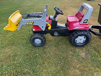 Šlapací trakror Rolly Toys X Trac s valníkem - 3