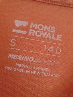 NOVÉ Merino triko MONS ROYALE Womens Icon Relaxed Tee - 3