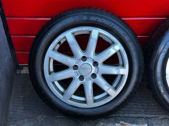 Original ALU kola Audi 16" 7J ET40 zimní pneu 205/55/R16 - 3