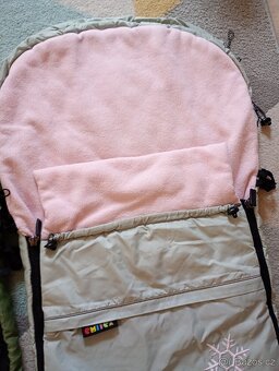 Zimní rostoucí fusak Emitex pro holčičku - 3